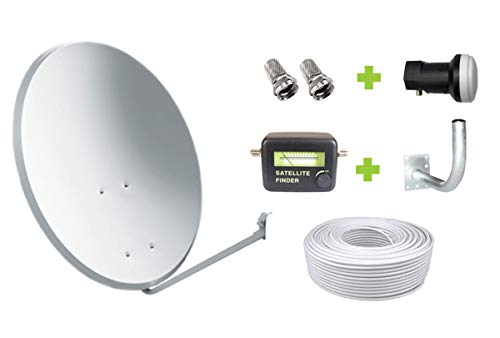Antena de Satélite GIOTTO 60cm com Lnb e Suporte GI - Pontes e roteadores - antena satélite, giotto, 60cm, lnb, suporte, localizador satelite