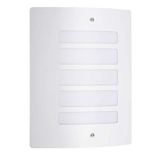Candeeiro Exterior de Parede EGLO Todd Branco 29x9.5x29 cm Brilliant - Luminárias de parede - candeeiro exterior, parede, eglo todd, branco, metálica