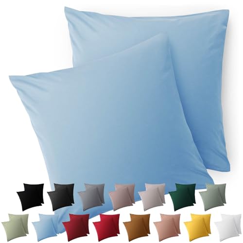 Capa de Almofada BLUMTAL (40x40 cm - Azul) Everbrent - Fronhas e almofadas - microfibra, 40x40 cm, azul, lavável