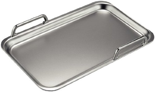 Grelhador de Indução Bosch HEZ390512 | Aço inoxidável Bosch - Formas de bolos - indução, aço inoxidável, 21x38cm, resistente ao calor