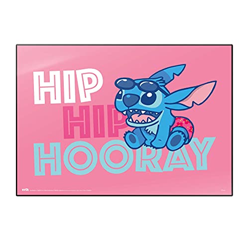 Base Secretaria DISNEY Stitch (Castanho - 50 x 35 cm) Grupo Erik - Tapetes e sousplats de escritório - castanho, 50x35 cm, plástico, stitch