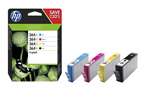Tinteiro HP 364XL - C2P11AE Preto, Ciano, Magenta, Amarelo HP - Cartuchos de toner e jato de tinta - HP 364XL, preto, ciano, magenta, amarelo