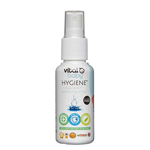 Vital Baby Aquaint Sanitising Water 50 ml Vital Baby - Desinfetantes de mãos e toalhetes - sanitizante, 50 ml, biberões, chupetes