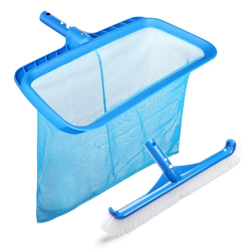 Conjunto de Escovas e Recolhedor de Folhas para Piscinas XstarG - Peneiras de piscina - escovas, recolhedor, piscinas