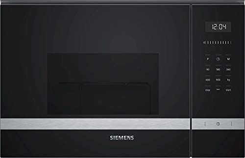 Micro-ondas Encastre SIEMENS BE555LMS0 (25 L - Com Grill - Inox) Siemens - Fornos de microondas - 2,5 l, grill, inox