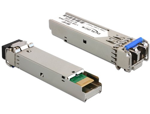 Módulo de Transcetor de Rede DELOCK SFP 1000Base-LX SM Delock - Placas e adaptadores de interface de computador - sfp +, gigabit, fibra ótica, transcetor