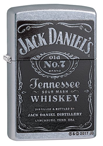 Isqueiro Zippo Jack Daniel's Cromo (Recondicionado Como Novo) Zippo - Acessórios de fumar - jack daniel, cromo, recondicionado