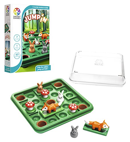 Jogo de Tabuleiro SMARTGAMES Rompecabezas Puzzle Jump In' (Idade Mínima Recomendada: 6 anos) Smart Games - Jogos - rompecabezas, 6 anos, lógico, planificação