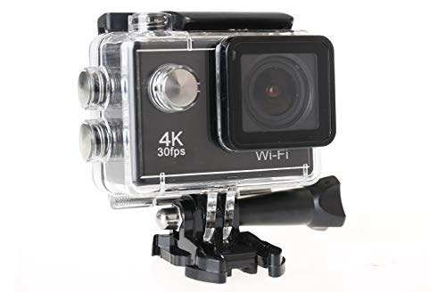 Action Cam DENVER ELECTRONICS ACK-8058W (4K - 12 MP - Até 120 min de autonomia) Denver - Câmeras - 4k, 12 mp, 120 min autonomia
