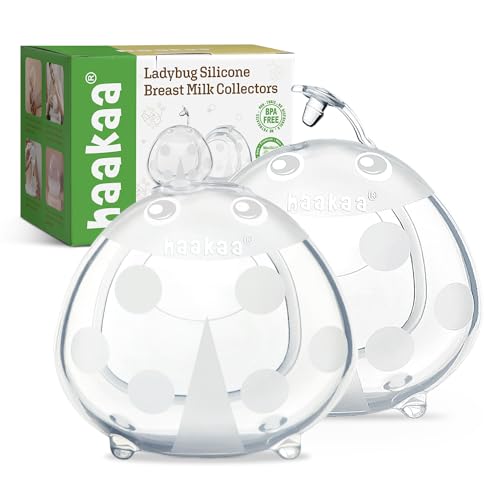 Recetor de Leite Haaka'a 2 Unidades 75 Ml Haakaa - Recipientes de armazenamento de alimentos - leite, lactação materna, duas unidades, fácil transporte