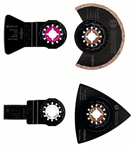 Conjunto de 4 Ladrilhos para Multiferramenta BOSCH 2 609 256 978 Bosch - Acessórios para ferramentas - conjunto, ladrilhos, multiferramenta, bosch