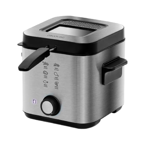 Fritadeira CECOTEC CleanFry Infinity 1500 Cecotec - Fritadeiras - 1.5l, 900W, Filtro OilCleaner, antiaderente