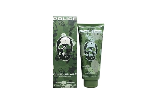 Gel de Banho TO BE CAMOUFLAGE (100 ml) Police - Gel de banho - 100 ml, pele seca, aroma camomila, fresco