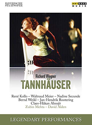 DVD Wagner: Tannhauser - Legendary Performances (Eda-Pierre, Domingo, Söderström) Arthaus Musik - Dvds e vídeos - dvd, wagner, tannhäuser, legendary performances, eda-pierre, domingo