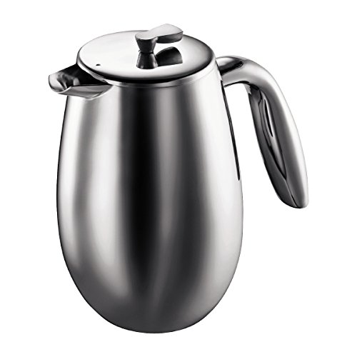 Cafeteira de Filtro BODUM Columbia (0.35 L - Aço Inoxidável) Bodum - Cafeteiras de êmbolo - 0.35 l, aço inoxidável