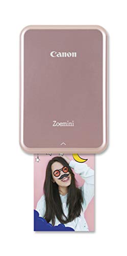 Máquina Fotográfica Instantânea CANON Zoemini (Rosa - Li-Po 700 mAh) Canon - Impressoras, fotocopiadoras e máquinas de fax - instantânea, canon, li-po, 700 mAh