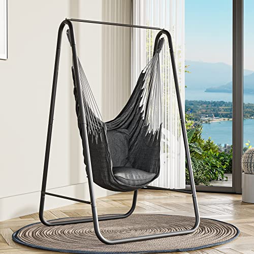 Cadeira Suspensa YITAHOME | Preto (Piscina e Spa) YITAHOME - Móveis de exterior - preto, piscina, spa
