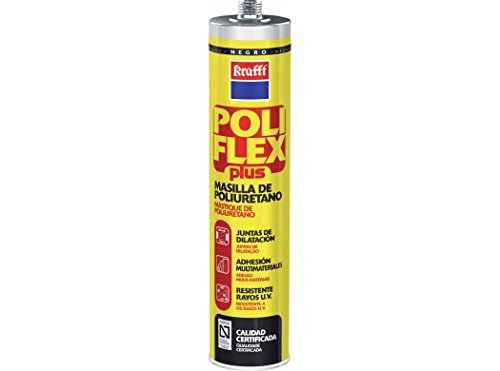 Adesivos KRAFFT Poliflex Plus Preto (300 ml) KRAFFT - Papel de parede - adesivos, poliflex plus, preto, 300 ml, encaixe, solda