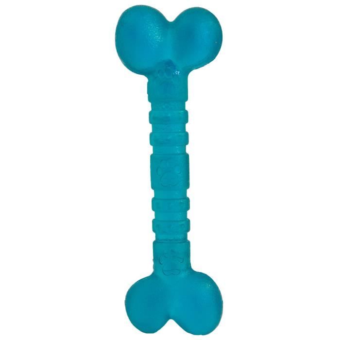 Peluche ROSEWOOD Bone Dog Blue (Idade Mínima Recomendada: 3 anos) Rosewood - Brinquedos para cães - peluche, rosewood, bone dog blue, idoso recomendado, plástico resistente, sabor fresco