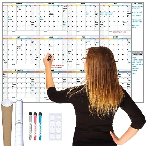 Planificador de Parede Reutilizável Extra Grande A0 Glacient Ltd - Calendários, organizadores e planejadores - planificador, parede, reutilizável, extra-grande