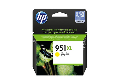 Tinteiro HP Original 951XL - Amarelo - CN048AE HP - Cartuchos de toner e jato de tinta - pigmento, resistente, amarelo, 951XL