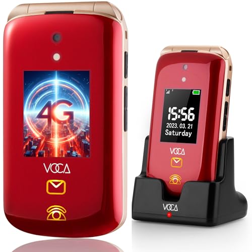 Telemóvel VOCA V543 (2.8'' - 3G - Vermelho) VOCA - Telemóveis - sénior, 4g, 2.8 polegadas, vermelho