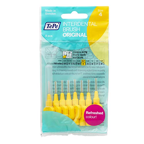 Escova de Dentes Interdental TEPE 1/2 8 Unidades TEPE - Escovas de dentes - interdental, 8 unidades