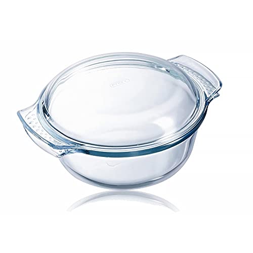 Caçarola Redonda Pyrex 29Cm 2.5L+1L 112A000/7043 Pyrex - Utensílios de cozinha - 29cm, 2.5l+1l, caçarola