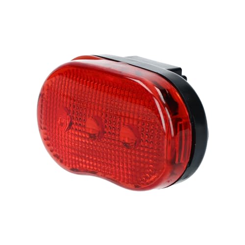 Luz de Trás com 3 Leitores e Baterias Recarregáveis DRESCO Dresco - Luzes de segurança e refletores esportivos - 3 leitores, baterias recarregáveis, abs, preto
