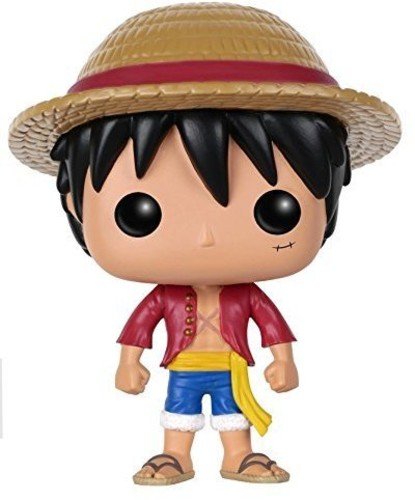 Figura FUNKO Pop! One Piece - Monkey D.Luffy (1) Funko - Bonecos de ação e brinquedo - figura, funko pop, One Piece, monkey d.luffy, pvc