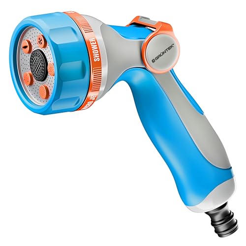 Pistola de Rega Grunetek 5 Jatos (Recondicionado Como Novo) S&R Industriewerkzeuge GmbH - Bicos de pulverização de mangueira de jardim - pistola rega, grunetek 5 jatos, recondicionado como novo, bateria
