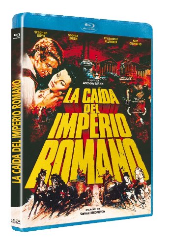 The Fall Of The Roman Empire (1964) (Blu-ray) DIVISA HV - Dvds e vídeos - blu-ray, 1964, Marco Aurelio, comodo