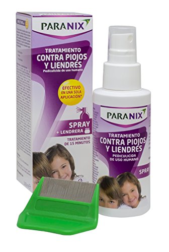 Spray de tratamento dos piolhos e lixas PARANIX Paranix - Shampoo & condicionador - anti-piójilisante, anti-líxal, anti-crise, pode ser usado em crianças