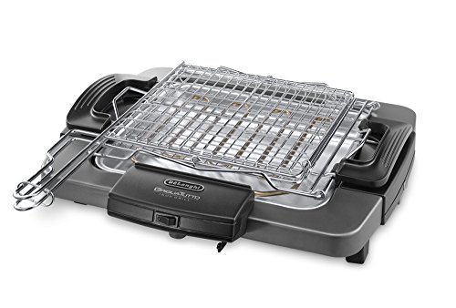 Grelhador/Barbecue DeLonghi BQ 60.X - Preto, Cinzento DELONGHI - Torradeiras e grelhadores - grelhador, barbecue, preto, cinzento