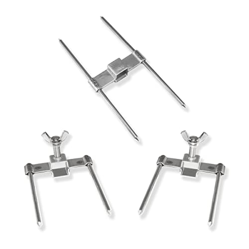 Acessório para churasqueira/grelhador ao ar livre GOLDMAN SERVICE 1 peça(s) GOLDMAN SERVICE - Acessórios para churrasco ao ar livre - aço inoxidável, preto, prateado, 2 pinças