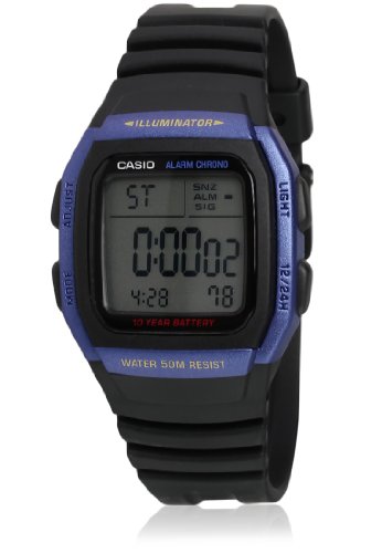 Relógio Digital CASIO Homem (Azul - Digital - Pilhas) Casio - Relógios - digital, homem, azul, pilhas