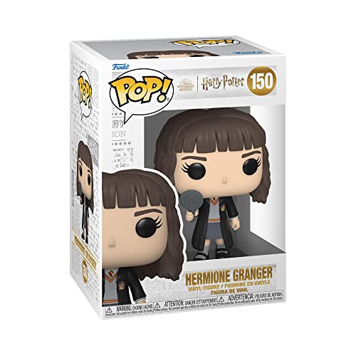 Figura FUNKO POP! Movies: HP - Chamber Of Secrets 20Th - Hermione Funko - Bonecos de ação e brinquedo - vinil, 9 cm, decorativo, Harry Potter