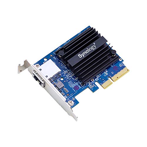Placa de Rede SYNOLOGY E10G18-T1 (RJ45 - 10000 Mbit/s) Synology - Placas e adaptadores de rede - rj45, 10000 Mbit/s, pci express x4