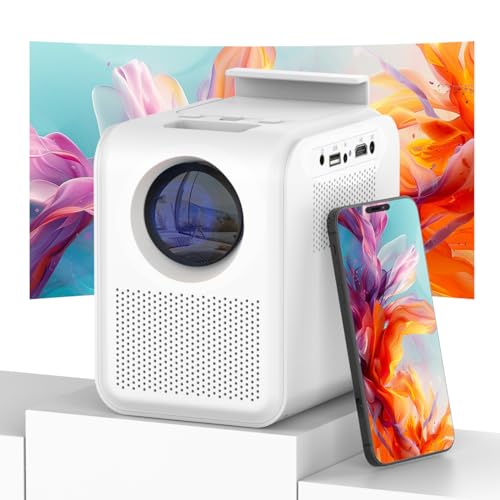 Mini Projetor QIAOLET 1080P (Full HD) com Bluetooth e Wi-Fi QIAOLET - Projetores multimídia - full hd, bluetooth, wi-fi