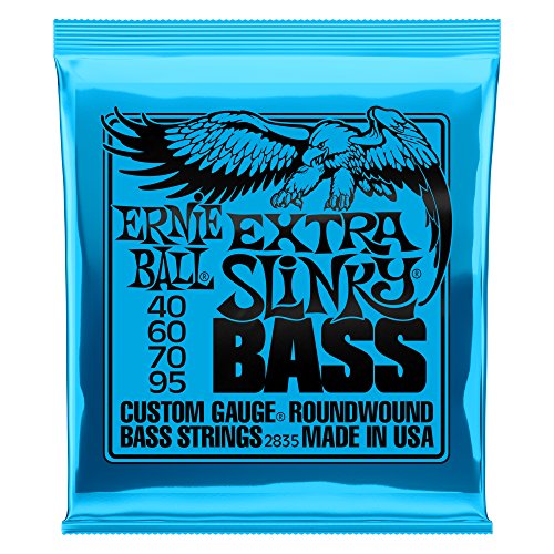 Set de cordas para guitarra elétrica ERNIE BALL Extra Slinky Ernie Ball - Acessórios para guitarra - guitarra elétrica, aço cobre, niquelado, 4 cordas