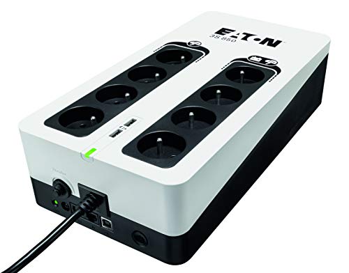 Ups Eaton 3S850F 850VA 8AC outlets Montagem em Rack/Torre Eaton - Ups - 850VA, 8AC outlets, Montagem em Rack/Torre