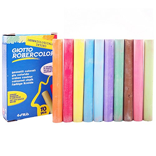 Lápis de Cor GIOTTO Robe Color (Multicor - 10 Tabletas) Giotto - Giz - multicor, 10 tablets, tinta à base de água