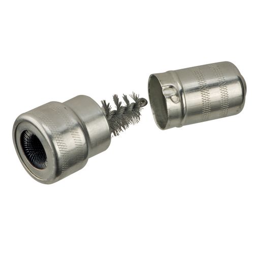 Escova para limpar terminais Silverline 868885 | Azul, Amarelo (Acessórios) Silverline - Limpeza de eletrônicos - escova, limpar terminais, acessórios, galvanizado