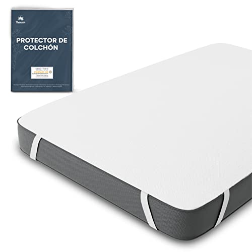 Protetor de Colchão TWINZEN (Algodão - Branco) BMS Interrnational - Protetores de Colchão - algodão, branco