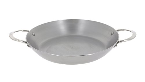 Frigideira de Ferro Fundido de Aço Inoxidável De Buyer 5652.32 | Preto DE BUYER - Panelas de paella - aço inoxidável, preto, antiaderente