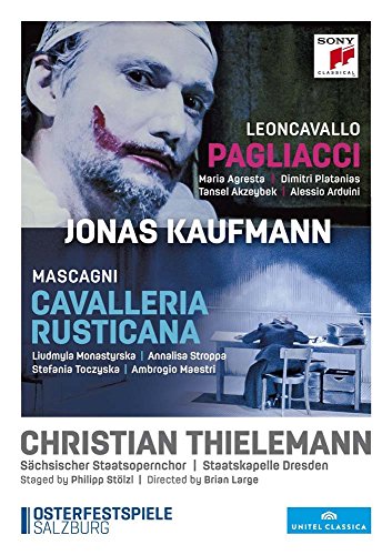 Blu-Ray Jonas Kaufmann - Mascagni/Cavalleria Rusticana/Leoncavallo/Pagliacci SONY CLASSICAL - Dvds e vídeos - blu-ray, jonas kaufmann, mascagni, cavalleria rusticana, leoncavallo, pagliacci