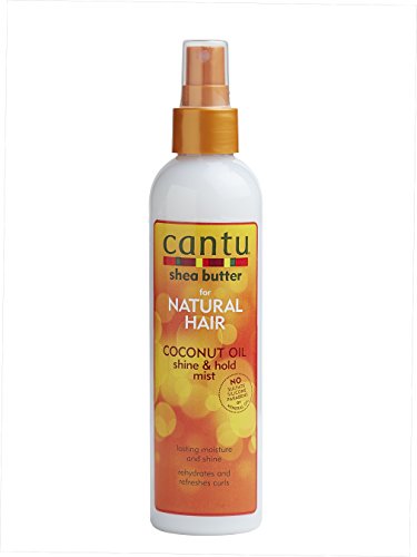 Cantu Shea Butter For Natural Hair Coconut Oil Shine And Hold Misto 237Ml CANTU - Produtos de styling de cabelo - shea butter, coconut oil, shine, hold