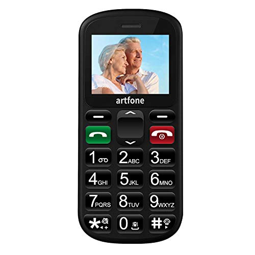 Telemóvel Sénior ARTPHONE CS181 (2.4'' - Preto) artfone - Telemóveis - sénior, 2.4 polegadas, preto