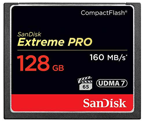 Cartão de Memória CF SANDISK Extreme Pro 128GB Sandisk - Cartões de memória flash - cartao memoria, sandisk, Extreme Pro, 128GB