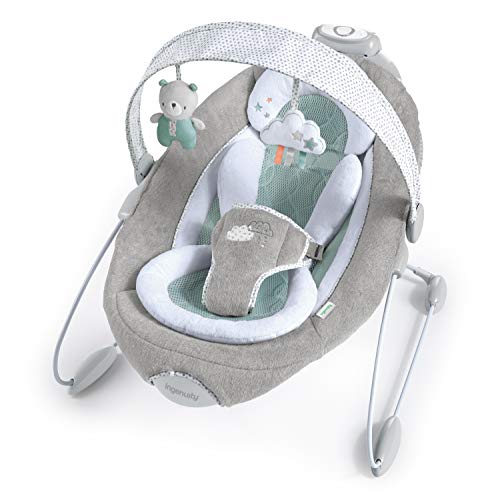 Berço de Baloiço INGENIOITY Pemberton Automatico Ingenuity - Brinquedos para bebês e equipamentos de atividades - automático, circulação do ar, cabeçote extraível, acolchoamento adicional